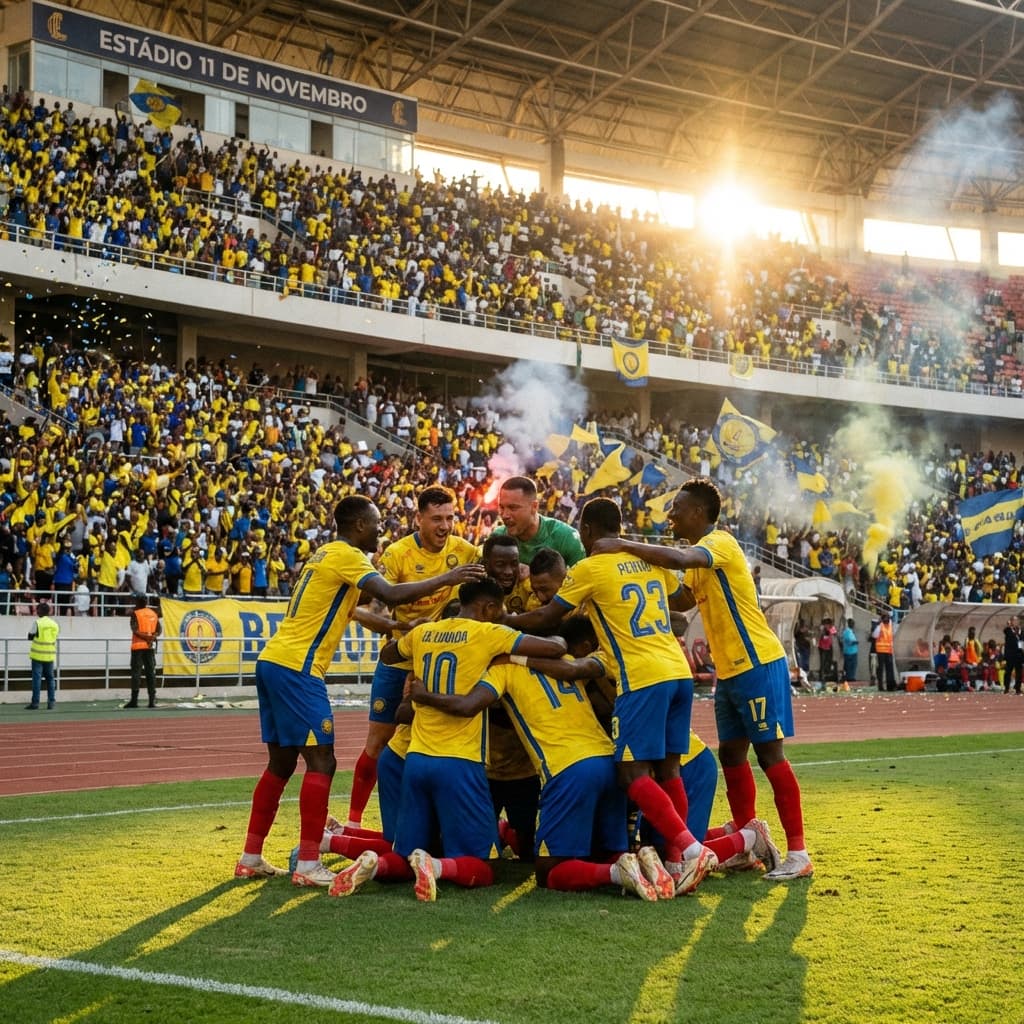 Petro de Luanda assume liderança isolada do Girabola